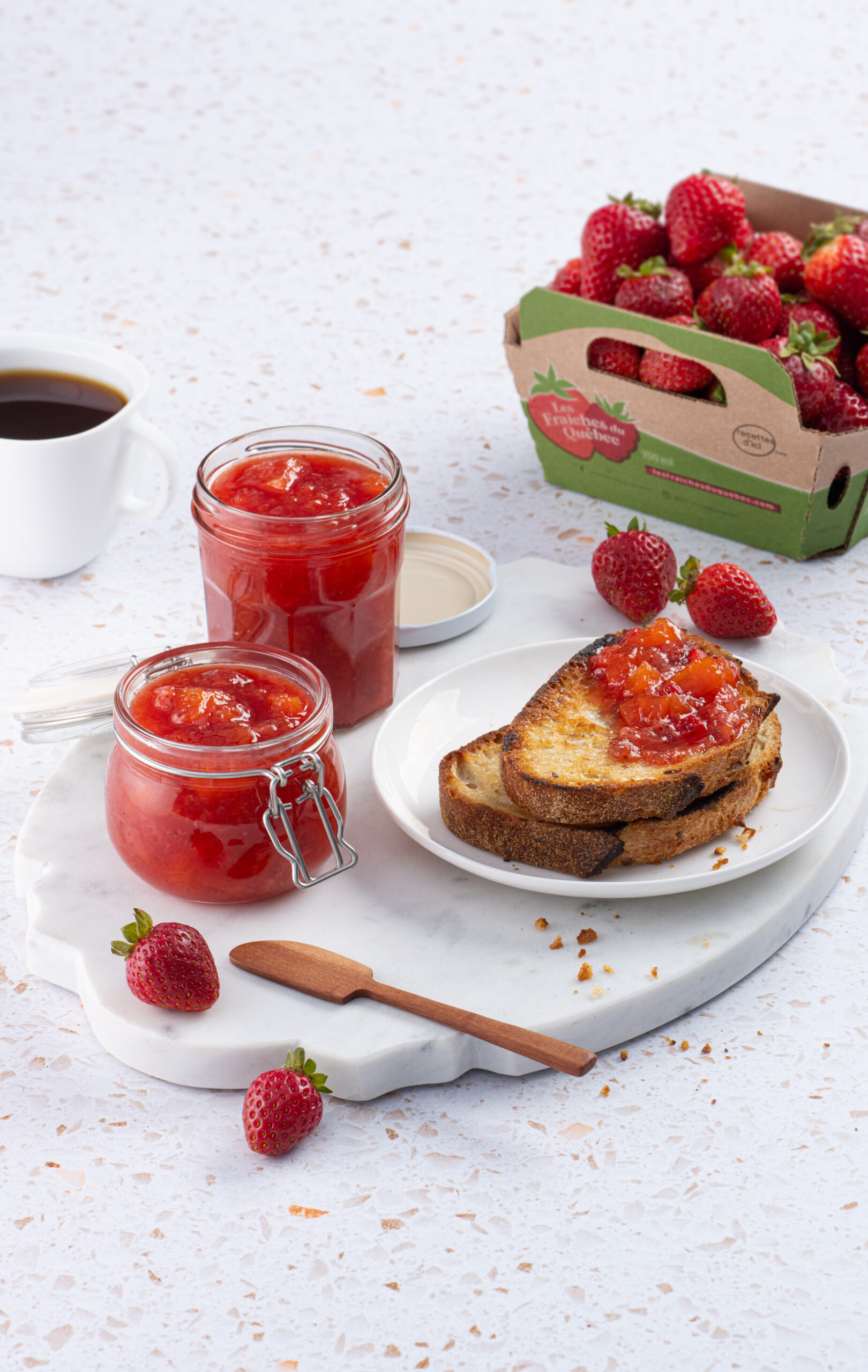 Confiture fraise et framboise - Mes recettes Weck